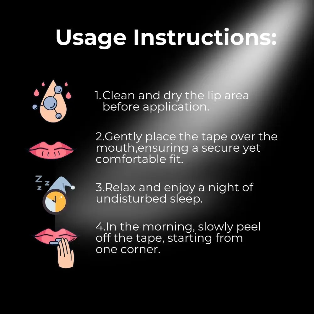 Mouth Tape for Sleeping ($0 Shipping Charge!!!)